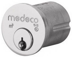 Medeco High Security Lock With Circular Design and Cylindrical tube